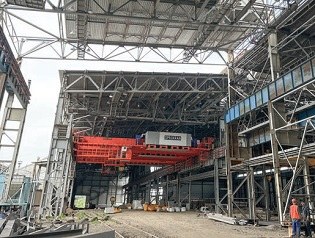 На Ашинском метзаводе строят новый прокатный стан